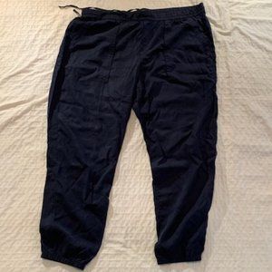 Gap Navy Blue Lighweight Drawstring Pants XL